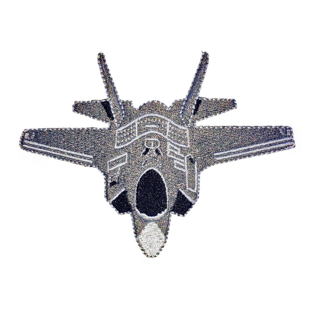 F35 Fighter Jet Airplane Embroidery Design