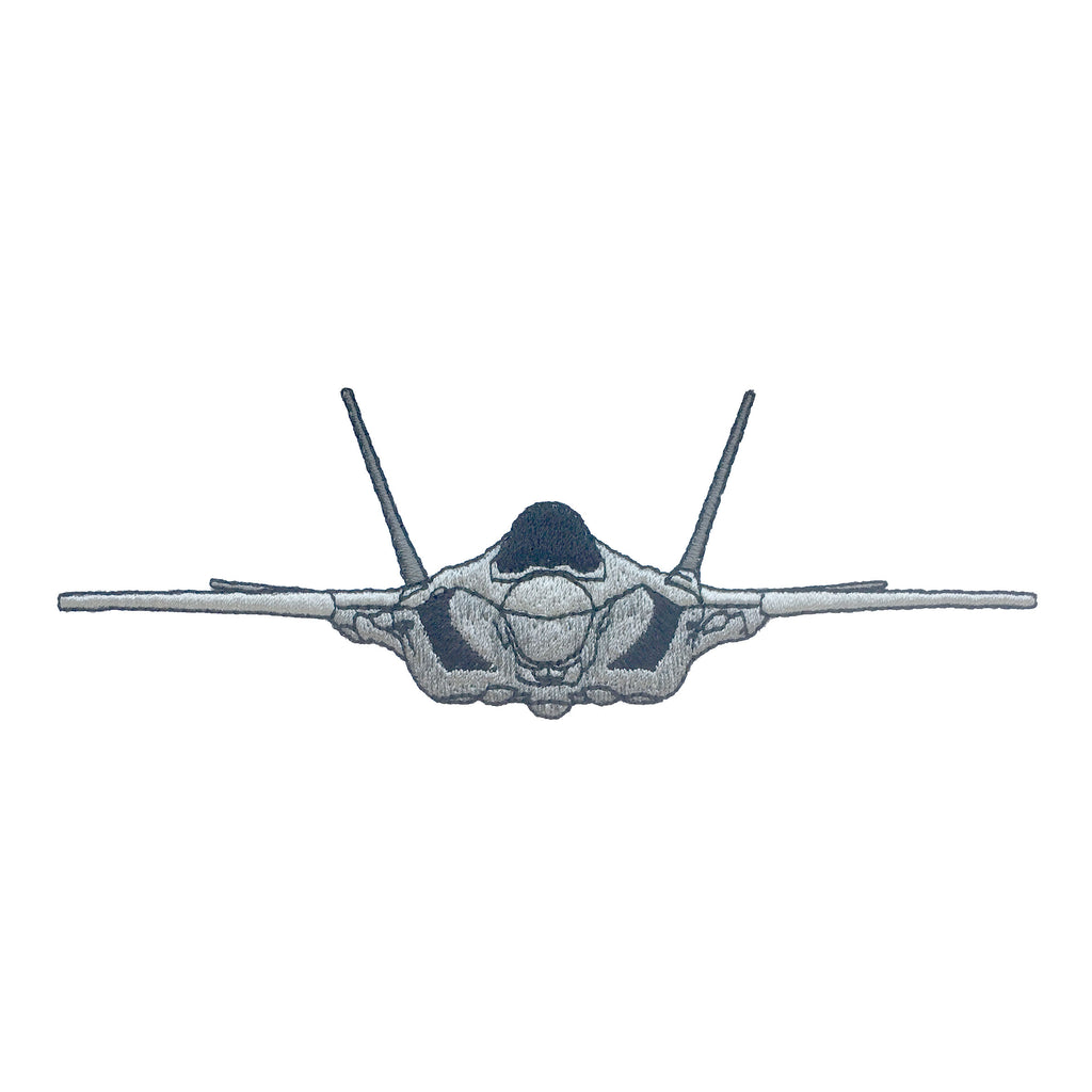 F35 Fighter Jet Airplane Embroidery Design