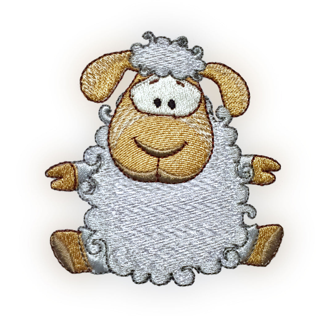 Cute Sheep Embroidery Design